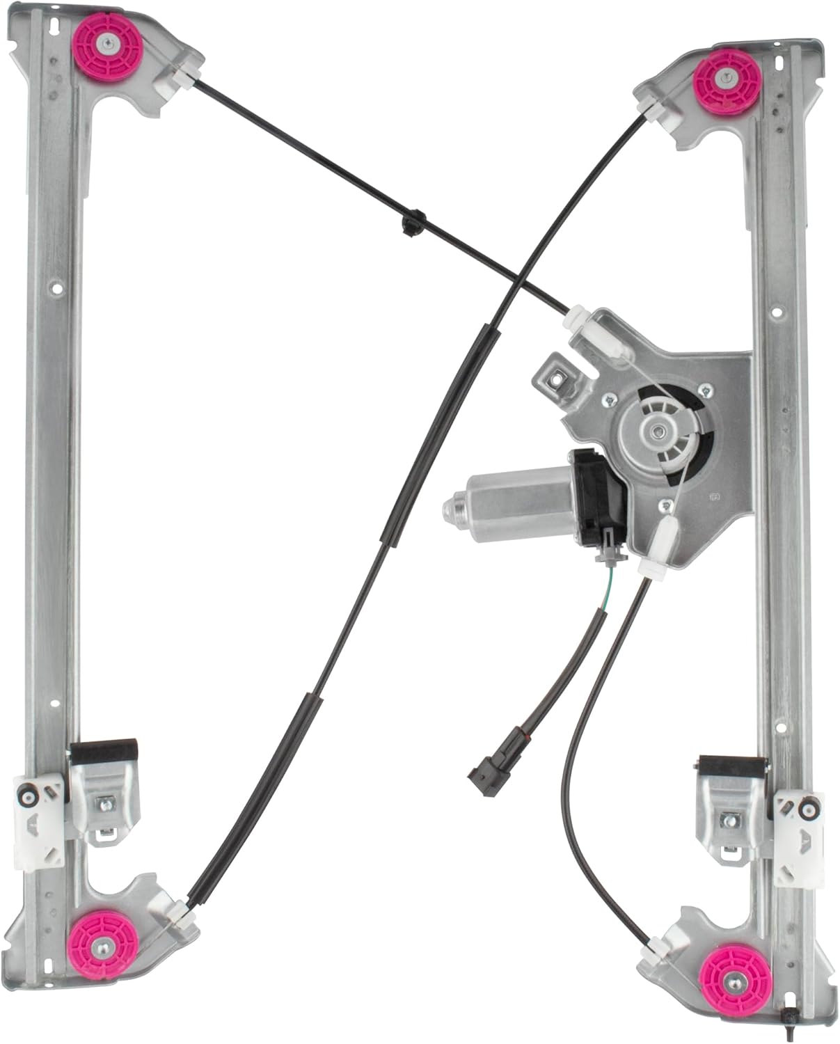 741-968 Rear Left Power Window Regulator with Motor Driver Side for Ford F-150 Lobo 2004-2008 Lincoln Mark LT 2006-2008 Crew Cab Pickup, FO1550126 4L3Z1627001AA 6L3Z1627001AA Rear Left Driver Side