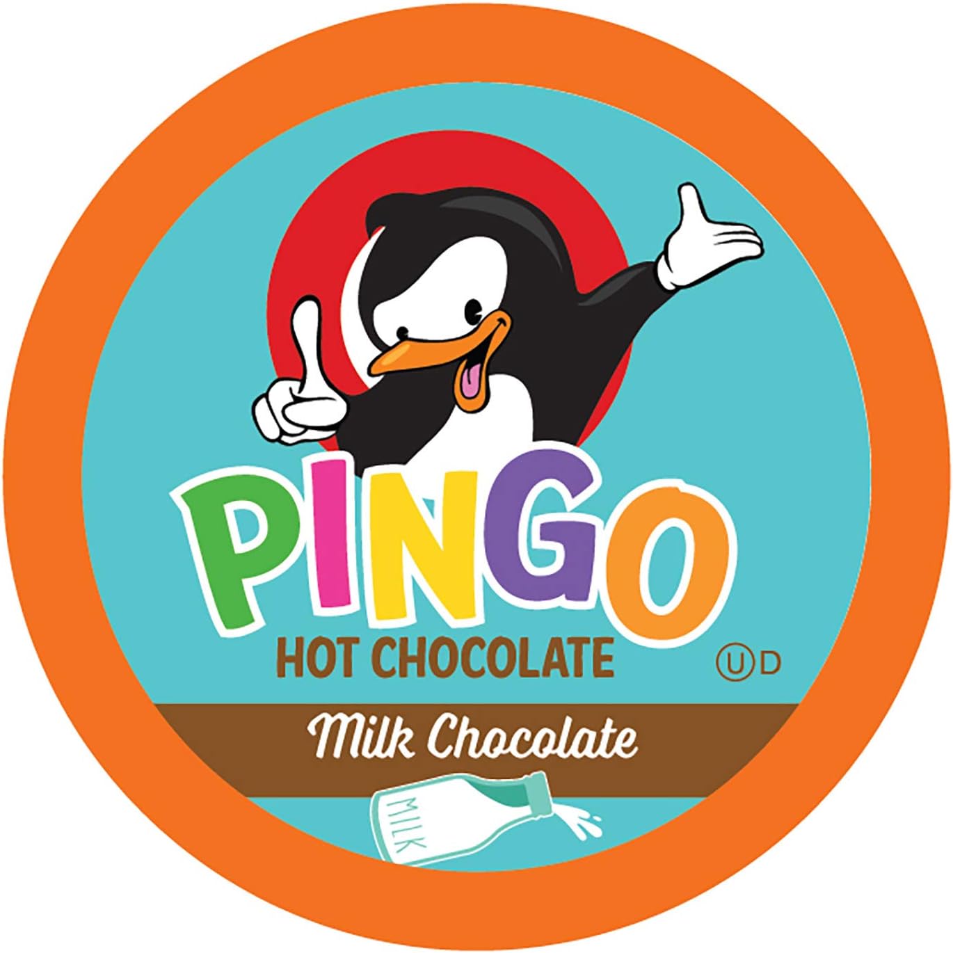 Pingo Hot Cocoa Pods for Keurig K-Cup Brewers Milk Chocolate, 40 Count