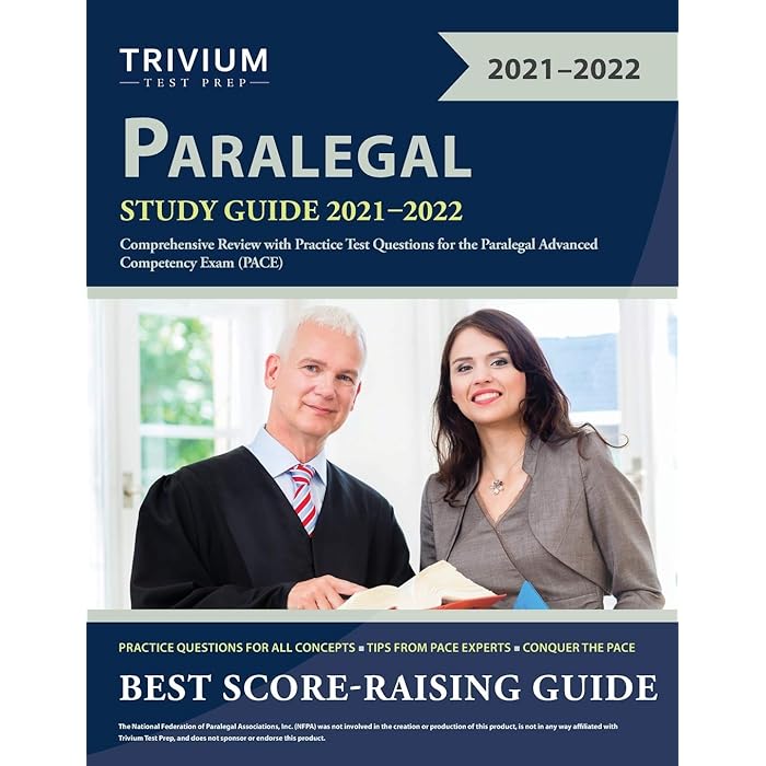 Buy Paralegal Study Guide 20212022 Comprehensive Review with Practice
