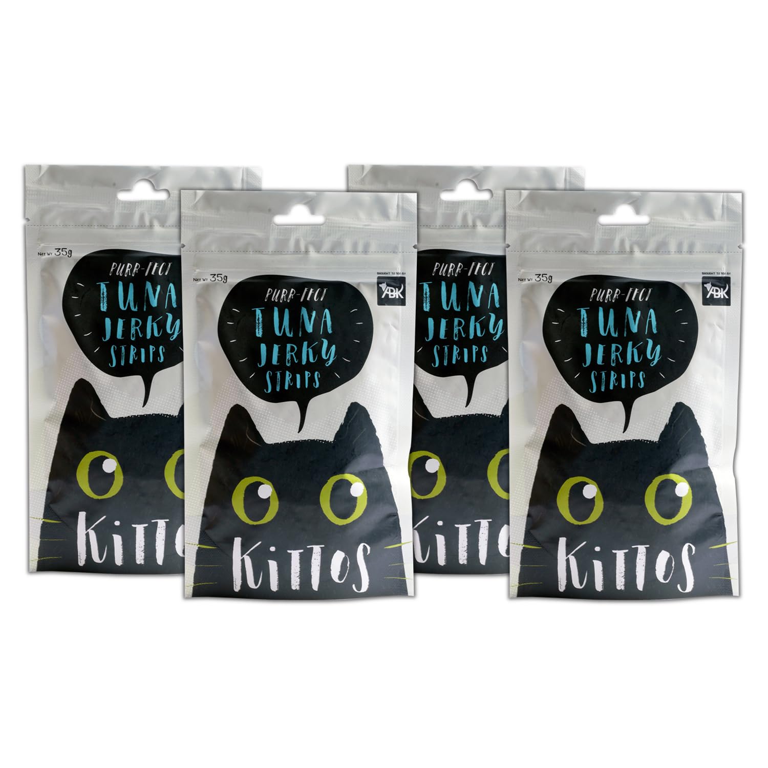 Kittos Tuna Jerky Strips Cat Treats for Training & Rewards - Protein-Rich, Highly Digestible, Healthy & Tasty Snacks for All Life Stages, 35 gm Each (Pack of 4) (B07ML69SSX) Amazon Price History, Amazon Price Tracker