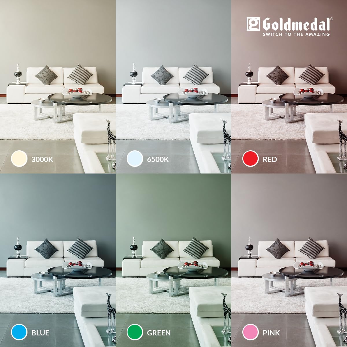 Goldmedal Atom Mini LED Downlight - 4 Pack -4
