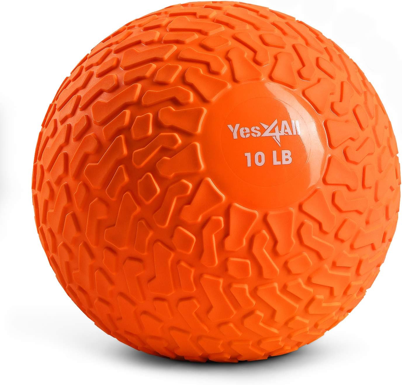 Yes4All Slam Balls, 10-40lb Weighted Ball Weight, Durable PVC Sand Filled Workout Dynamic Slam Ball for Core Strengthen