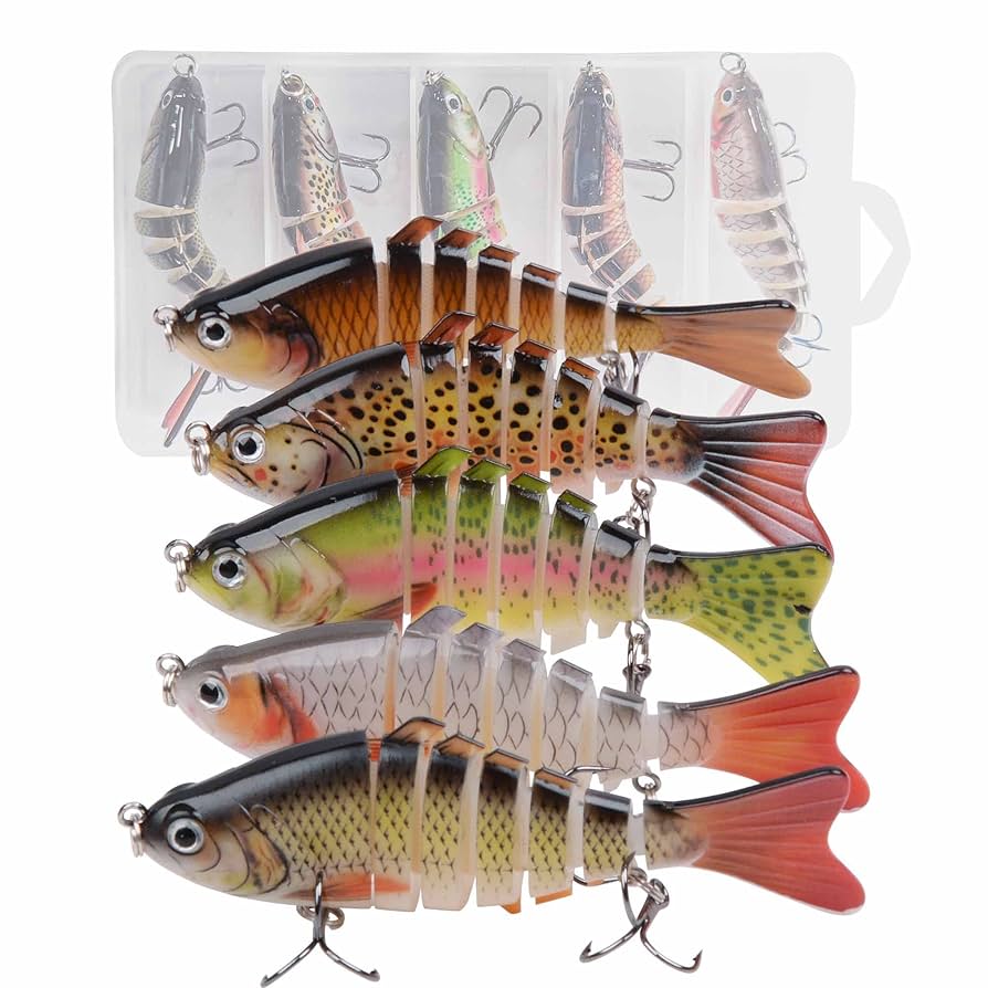 バス釣り　ジョイントルアーセット Amazon.co.jp: バス ルアー ジョイントルアー バスベイト スロー