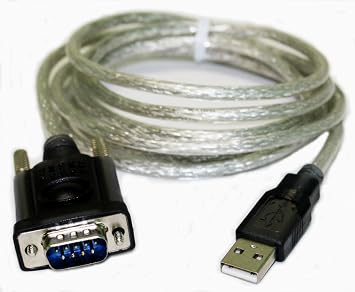 AYA 5Ft. USB 2.0 to Serial 9-pin DB-9 RS-232 Adapter FTDI for Win 7/8/10, Mac, Redhat Linux, Android
