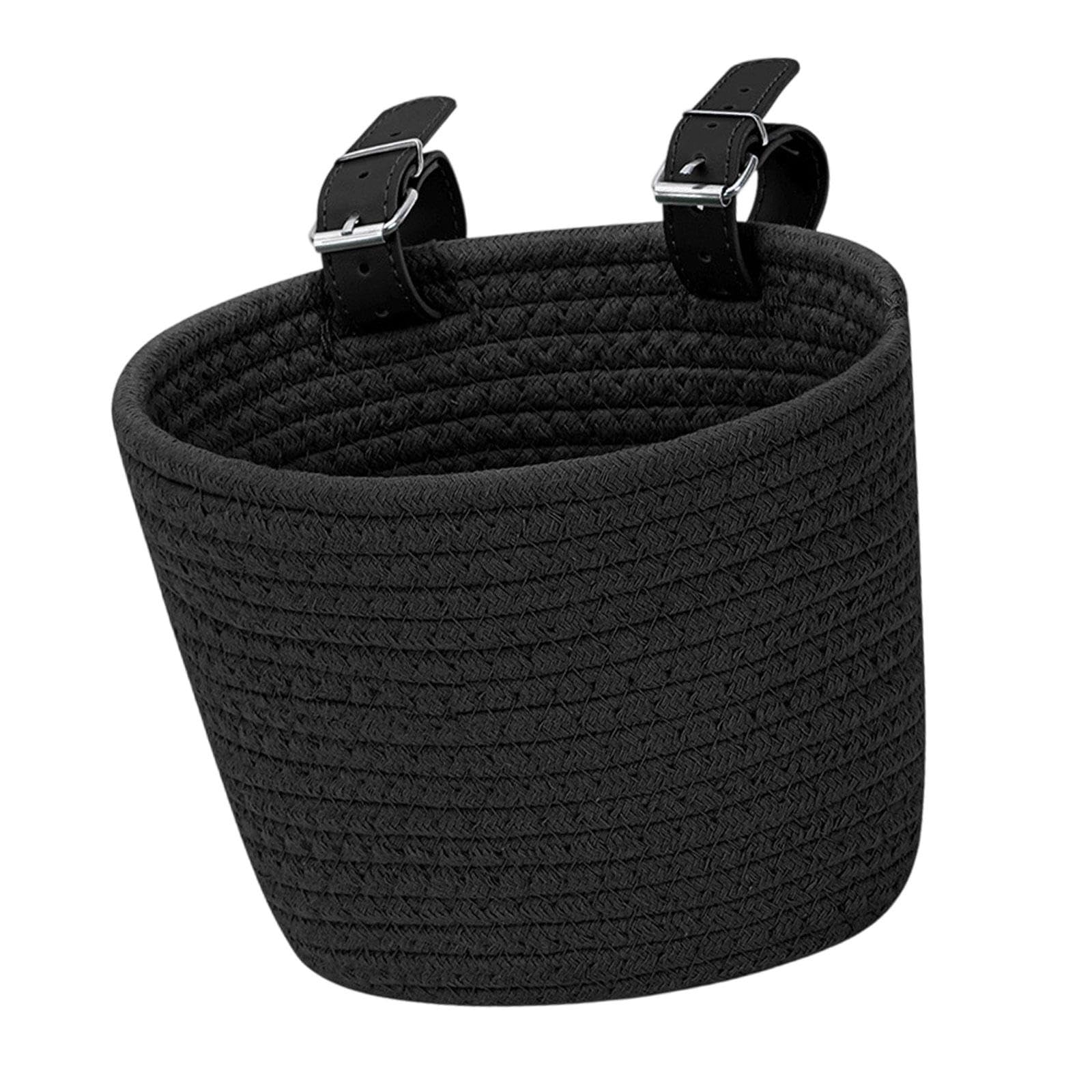 Bnf® Kids Bike Basket Tricycle Basket Bike Decoration for Children Picnic Outdoor Black|Sporting Goods|Cycling|Bicycle Accessories|Baskets-image-30