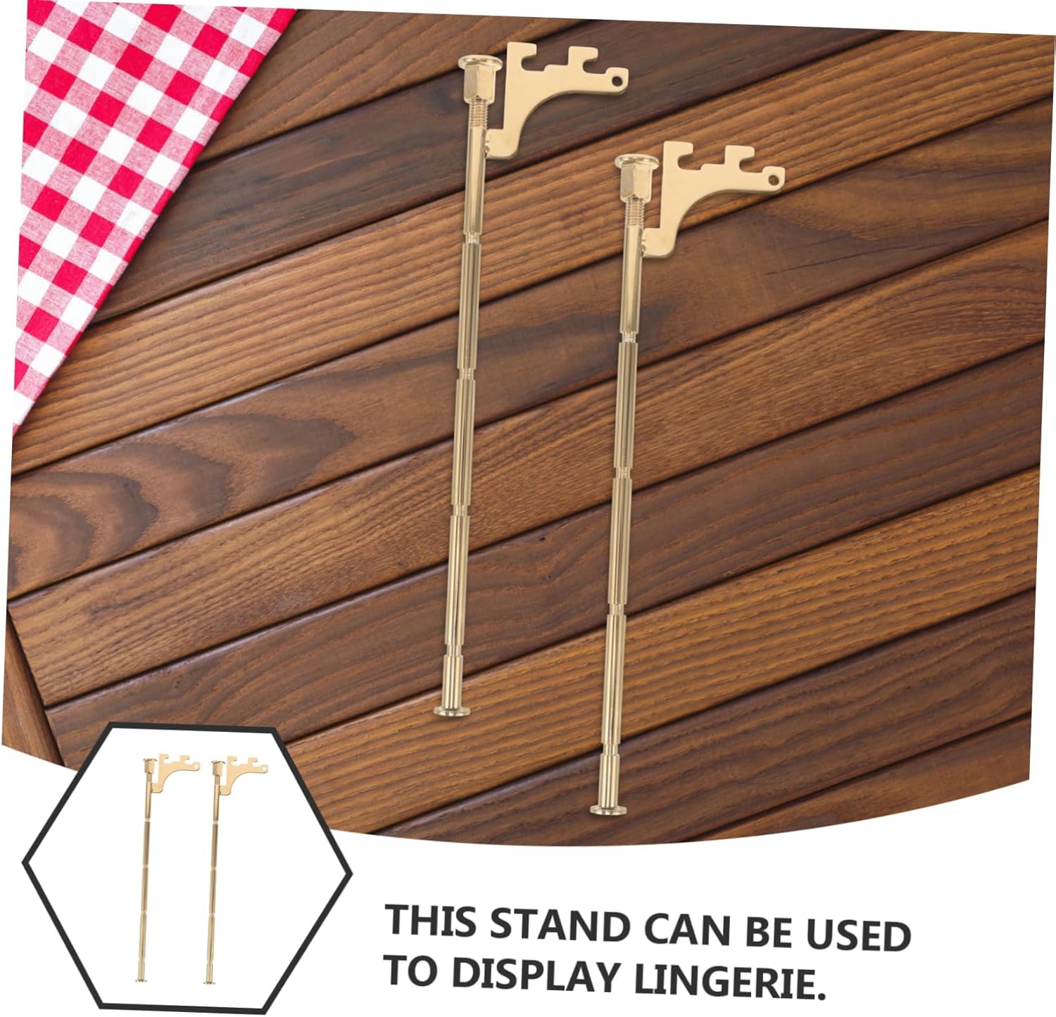 Wall-Mounted Bra Organiser - Stylish Lingerie Hanger | Perfect for Closet Organisation & Retail Display