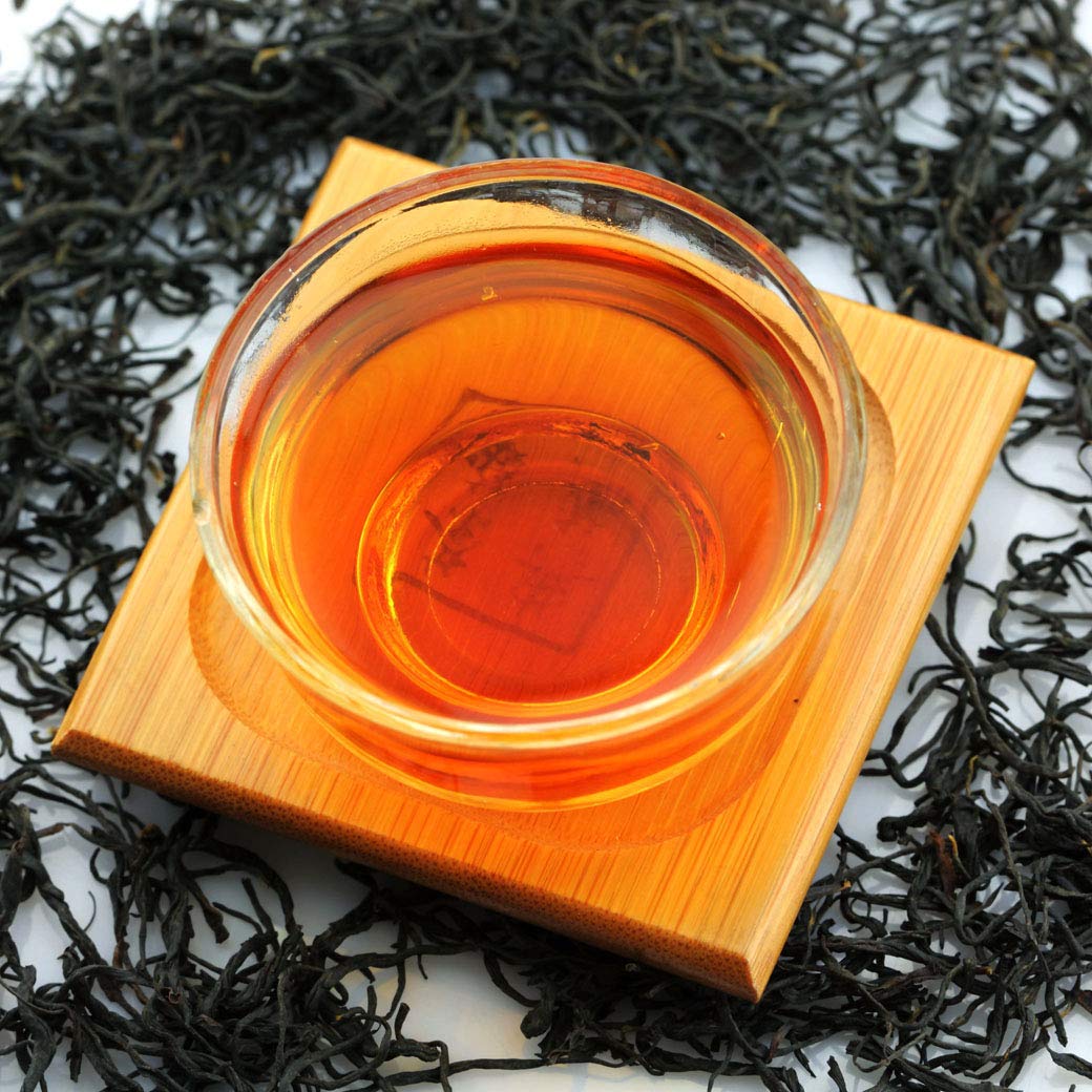 GOARTEA Té Negro Jinjunmei 4Pcs 250g 35.2oz Premium Fujian Eyebrow Chinese Black Tea Loose Leaf - Black Buds