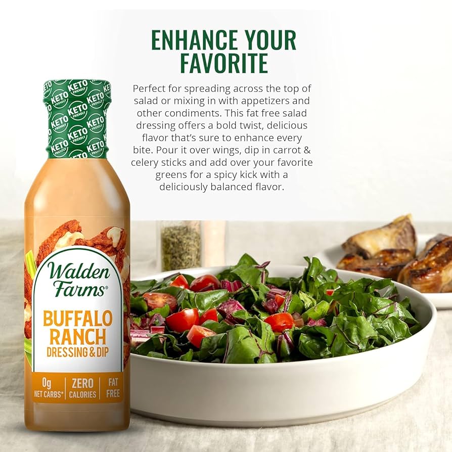 Amazon.co.jp: Walden Farms, バッファロー ランチ ドレッシング
