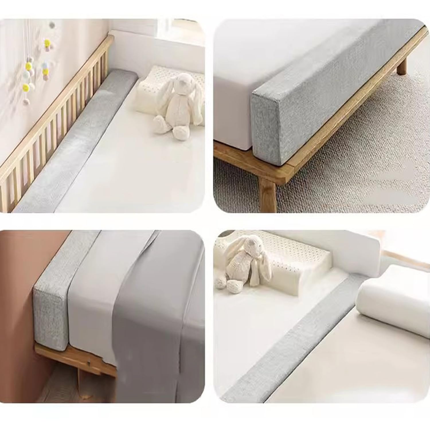Duurzame vuller voor spleet in bed voor hoofdeinde, muur en voet, lange Duurzame vuller voor spleet in bed voor hoofdeinde, muur en voet, lange