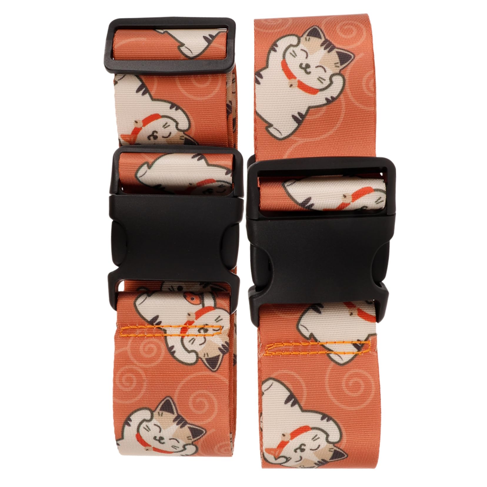 4stücke Luggage Strap Mit Katzenmuster Verstellbarer Gepäckgurt Für Koffer Reiseaccessoire Sicherung Und Bündelung Von Gepäck Für Vielreisende