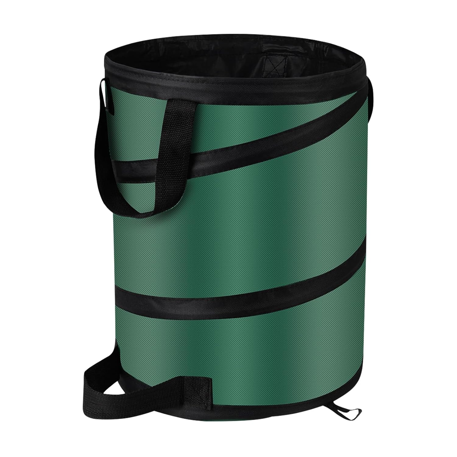 Pop Up Trash Can, Collapsible Trash Can, 600D Waterproof Oxford Cloth Foldable Camping Recycling Bin (2-Pack-30Gallons)