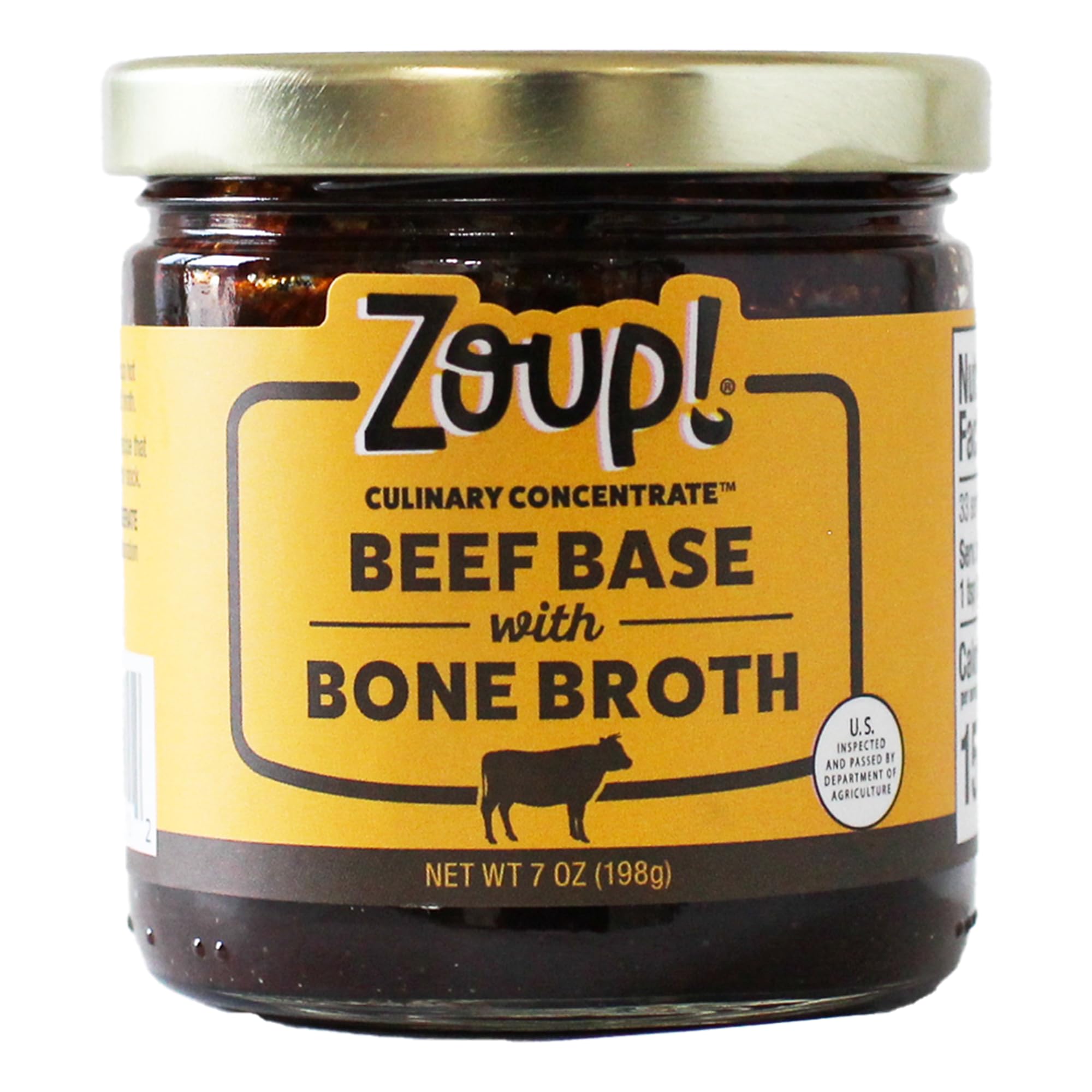 Zoup! Good, Really Good Beef Bone Broth Culinary Concentrate - Keto-Friendly, Gluten Free, Sugar Free, Non-GMO - Great for Stock, Bouillon, Soup Base or in Gravy - 1-Pack (8 oz)