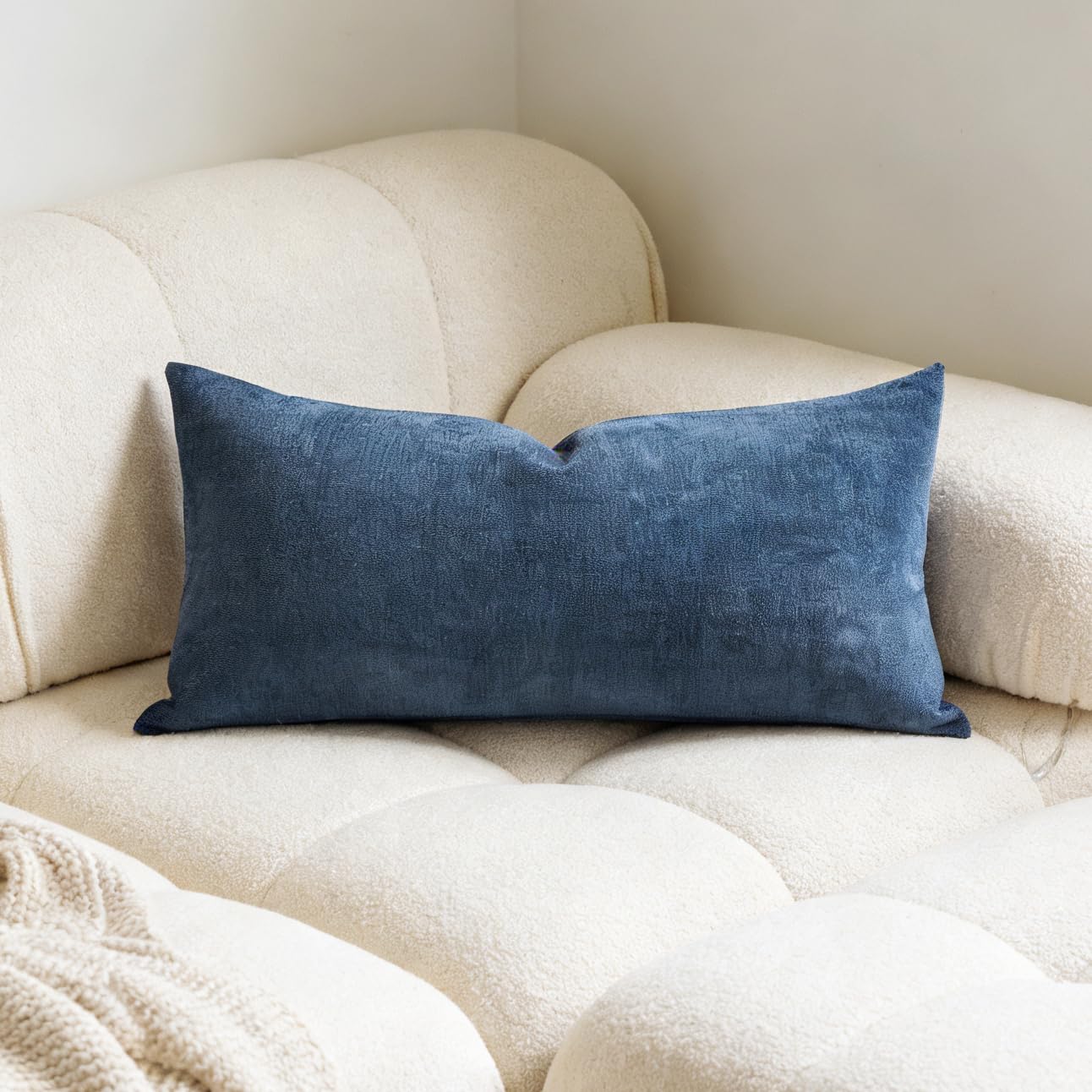 Amazon.com: Slow Cow Chenille Rectangular Pillow Cover Pillowcase