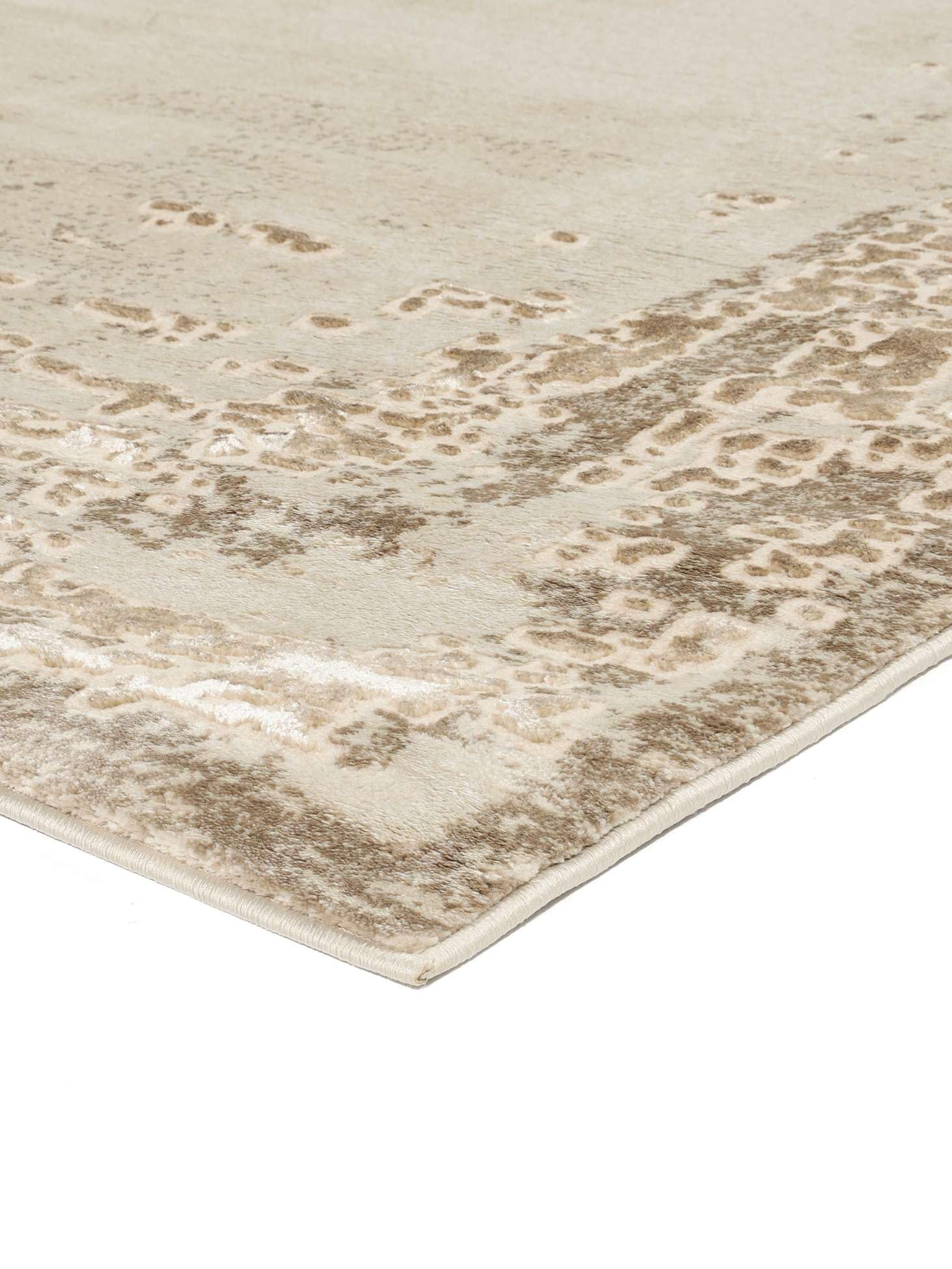 RugVista Olivier Tapis, 200 x 300 cm, Clair Beige/Doré