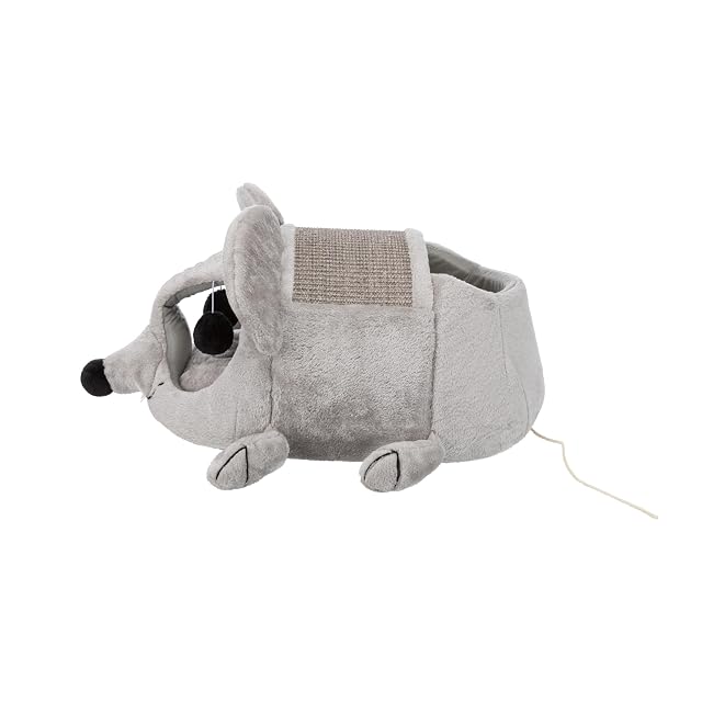 Foto 7 de 8 de Trixie Cueva suave Lukas Junior, 35 × 33 × 65 cm, Gris Claro/Gris, Gato