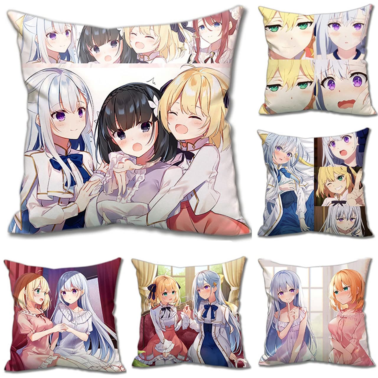 転生王女と天才令嬢の魔法革命 アニスフィア＆ユフィリア シーツ 転生王女と天才令嬢の魔法革命]シーツ（アニスフィア＆ユフィリア）