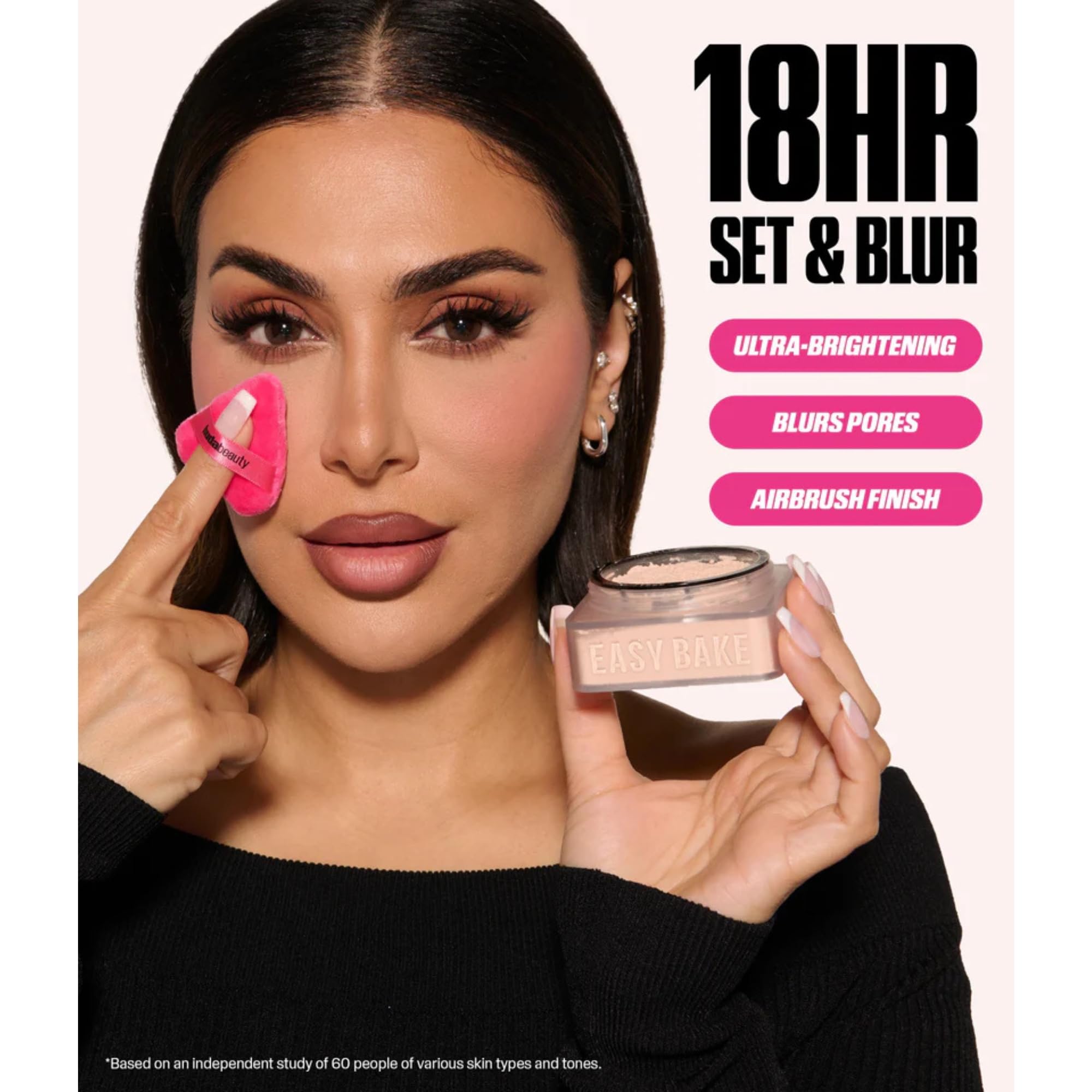 Amazon.com : HUDA BEAUTY Easy Bake Loose Baking & Setting Powder