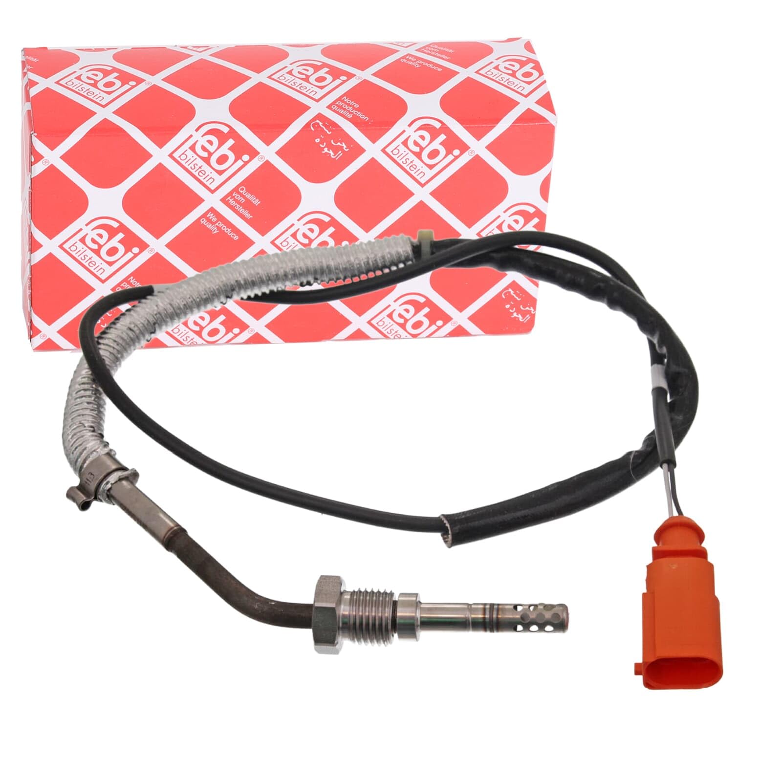 Exhaust Temperature Sensor fits VW POLO 9N 1.4D After DPF 05 to 09 045906088F