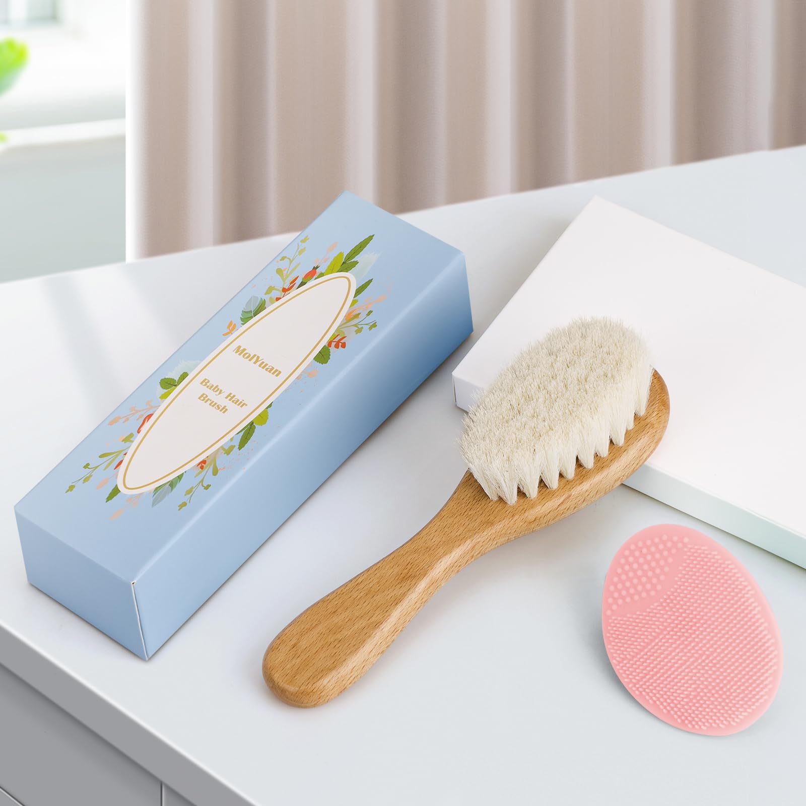 MolYuan 2PCS Baby Hair Brush - Image 2