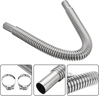 Amazon.co.jp: ヒーター排気管 - ステンレス製排気チューブ