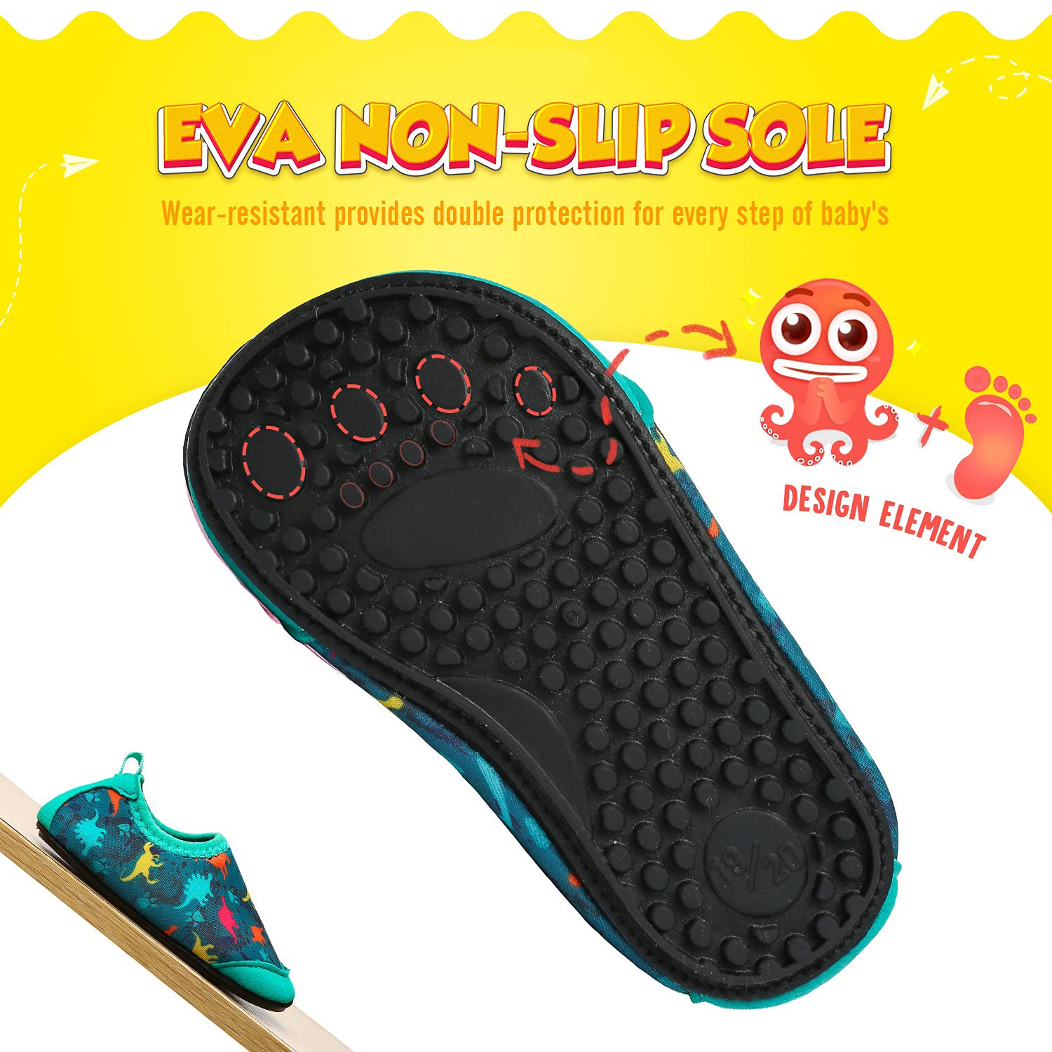 Zapatos de Agua para Niños y Niñas, Antideslizantes para Playa y Piscina