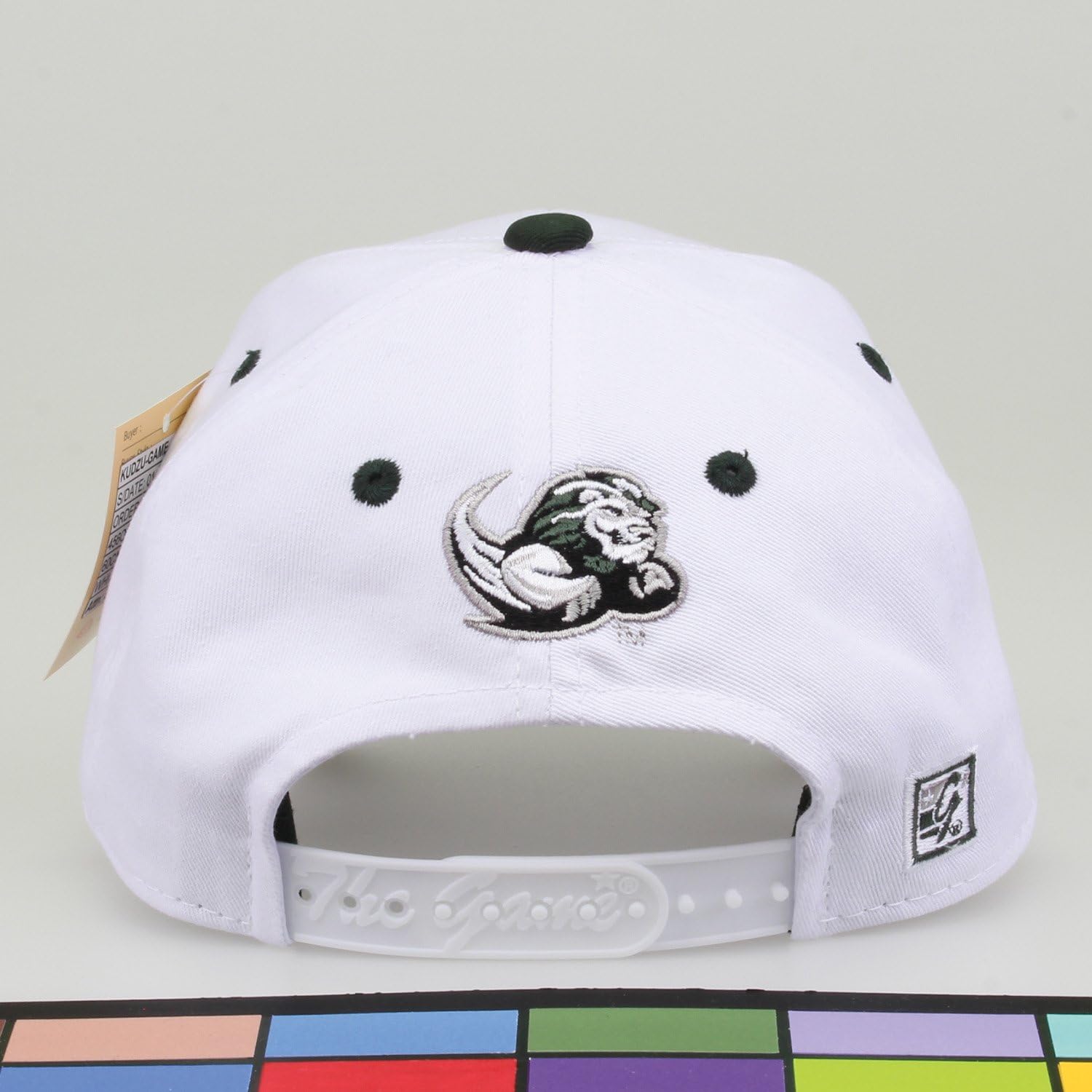 The Game One Size Fits Nickname Bar Design, White, Adjustable
