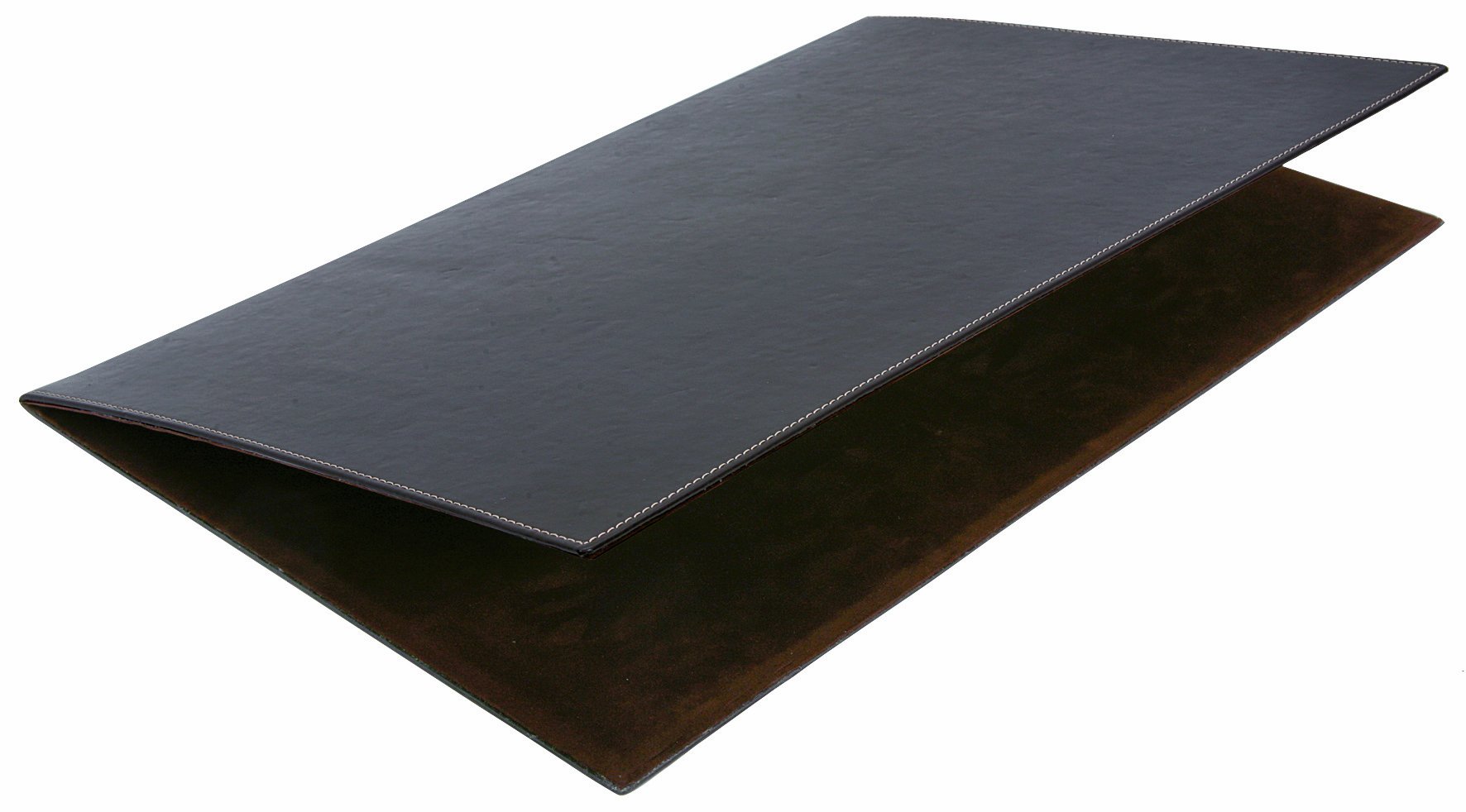 Elyane - Tappetino pieghevole da scrivania, 600 x 400 mm, colore: Marrone scuro