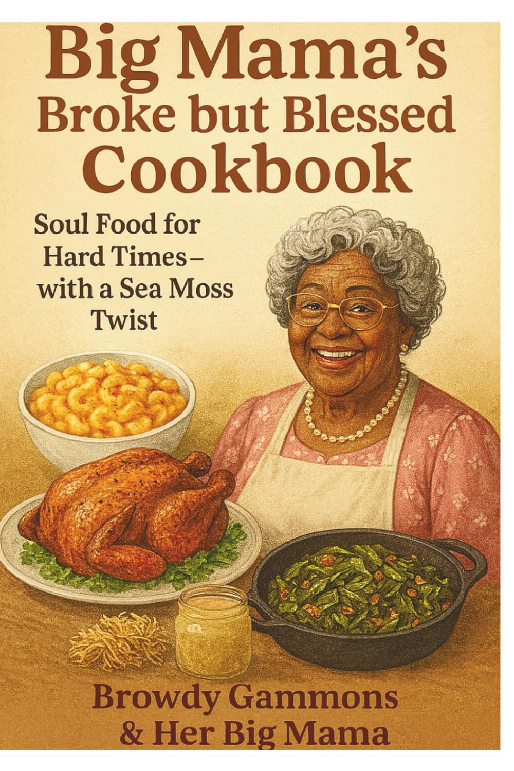 Big Mama's Broke But Blessed Cookbook: Soul Food For Hard Times - with a Sea Moss Twist