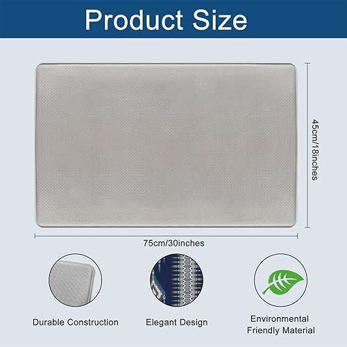 Miniatura 6 de Ikat - Tapete de cocina antifatiga con diseño indio para tela, textil, abstractos, grueso, acolchado, tapete de cocina, impermeable, tapete de piso