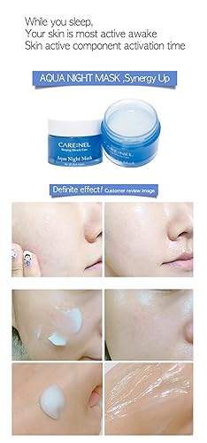 Miniatura 5 de Korean Beauty Aqua Night Mask  Productos para el cuidado facial de la piel para el cuidado de la piel, máscaras para dormir de agua 0.5 fl oz0.5 fl