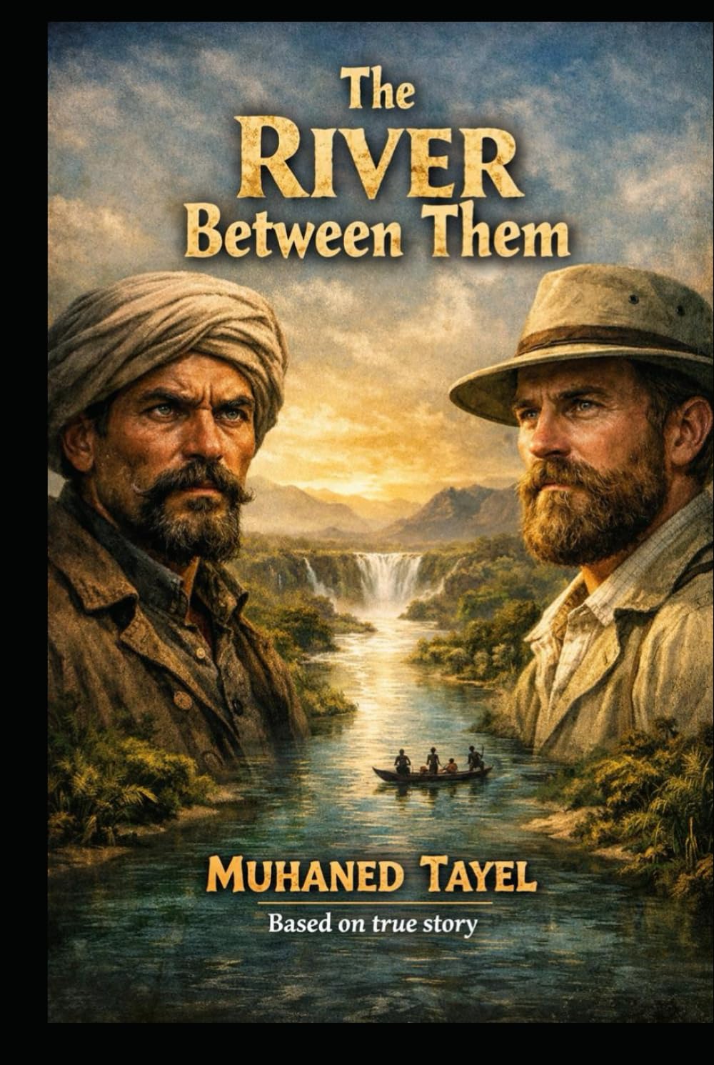 The river between them