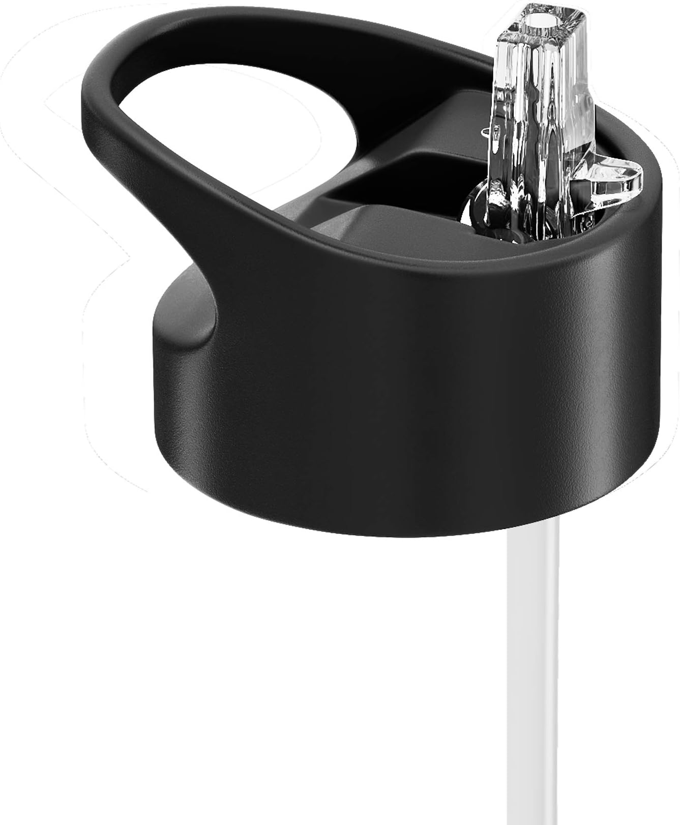 BeMaxxDrinking Cap Straw Replacement Lid Straw Lid for All Active Flask Drinking Bottles | Replacement Cap Lid BPA Free, Leak-Proof, One-Handed Drinking, Sports, Cycling