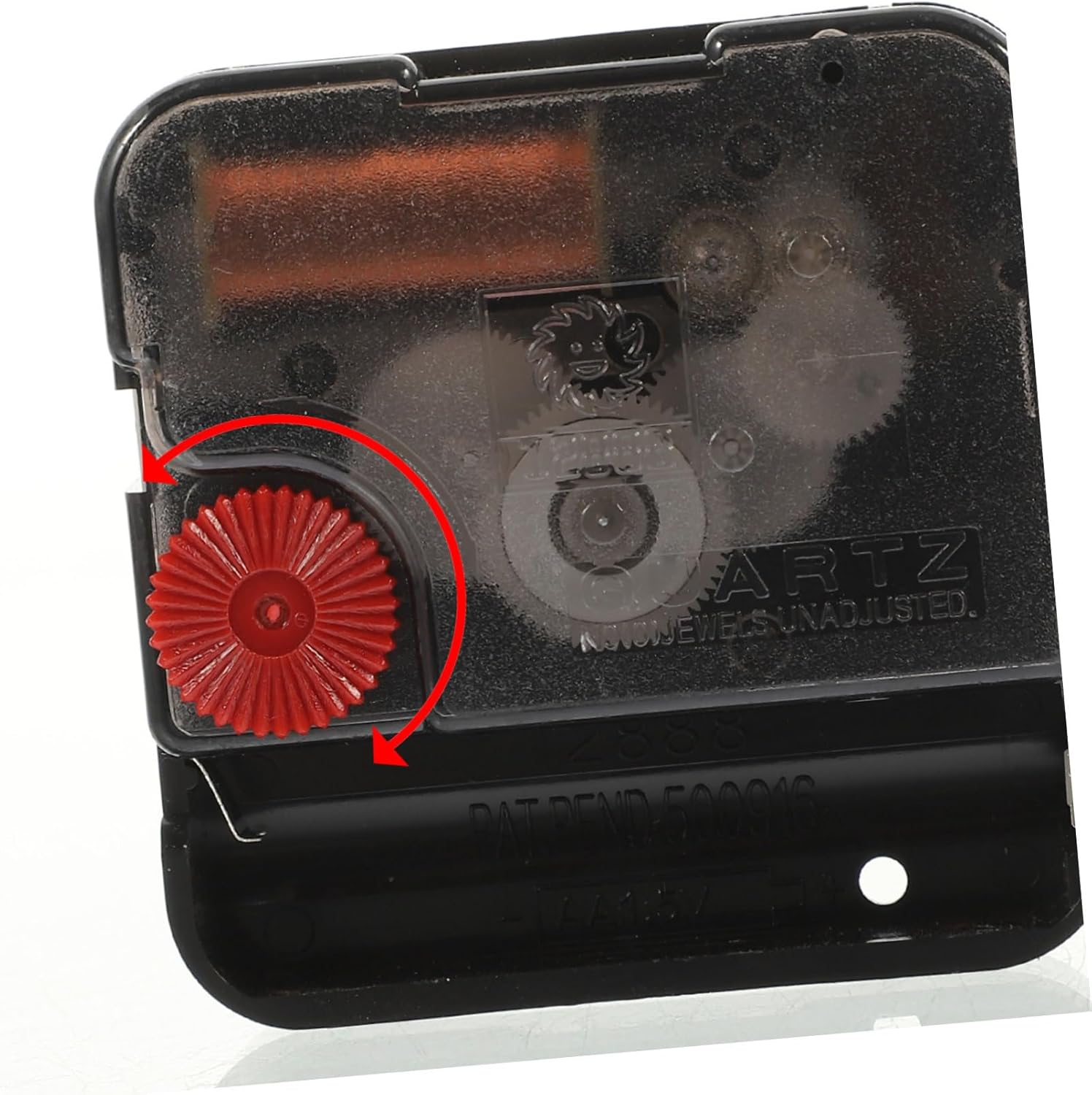 DOITOOL Pcs Clock Parts Battery Operated Wall Clock Mechanism Kit Quiet Movement Mechanism