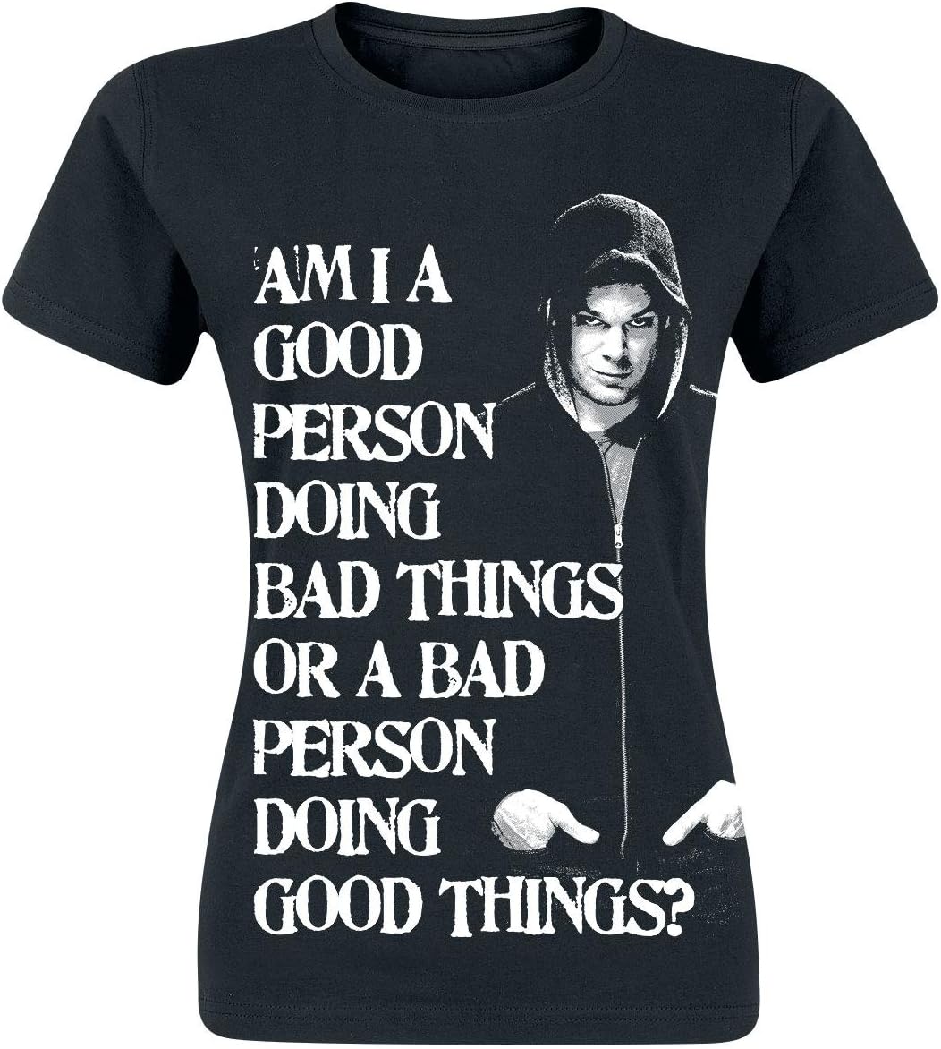 Dexter Officially Licensed Merchandise A Bad Person Doing Good Things? Women T-Shirt