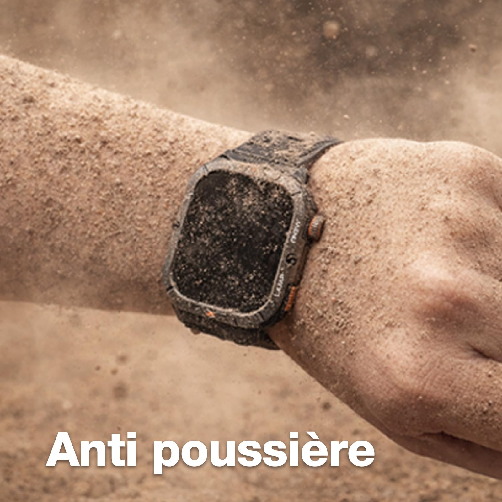 AGM Legion 3 Montre Connectée Militaire Indestructible,Écran AMOLED 1,95" | Étanche 5 ATM, Appel/Message Bluetooth,Lampe LED Latérale, Plus de 100 Modes Sportifs(Android/iOS)