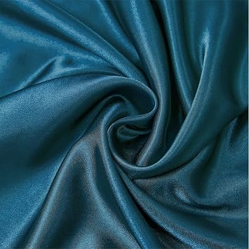 Toddler Pillow Cases 14 x 20 2 Pack Travel Pillowcase Breathable Silky Soft Baby Pillow Cases Deep Sea Blue Kids Satin Pillowcase Envelope Style