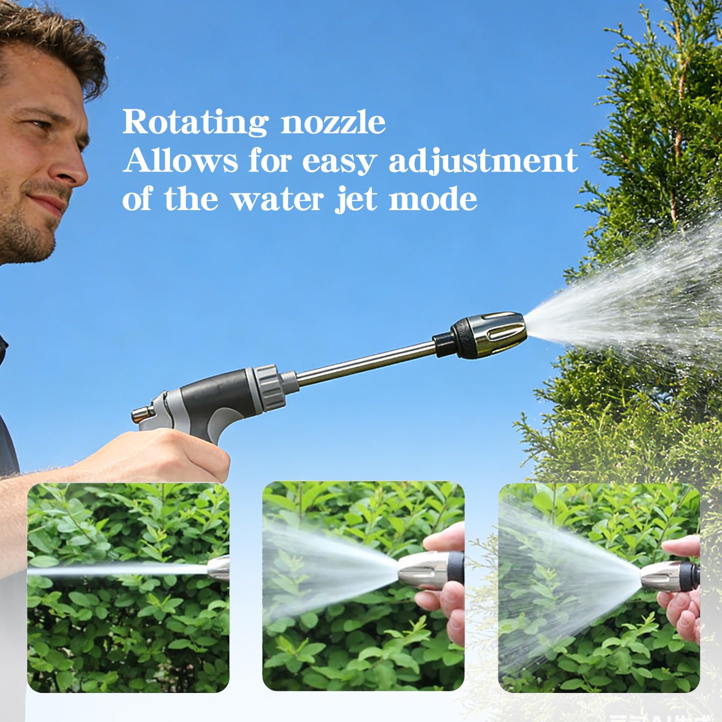 Powerjet Water, pistolet wysokociśnieniowy Power Jet, myjka wysokociśnieniowa Water Blitz, Water Blitz do węża ogrodowego