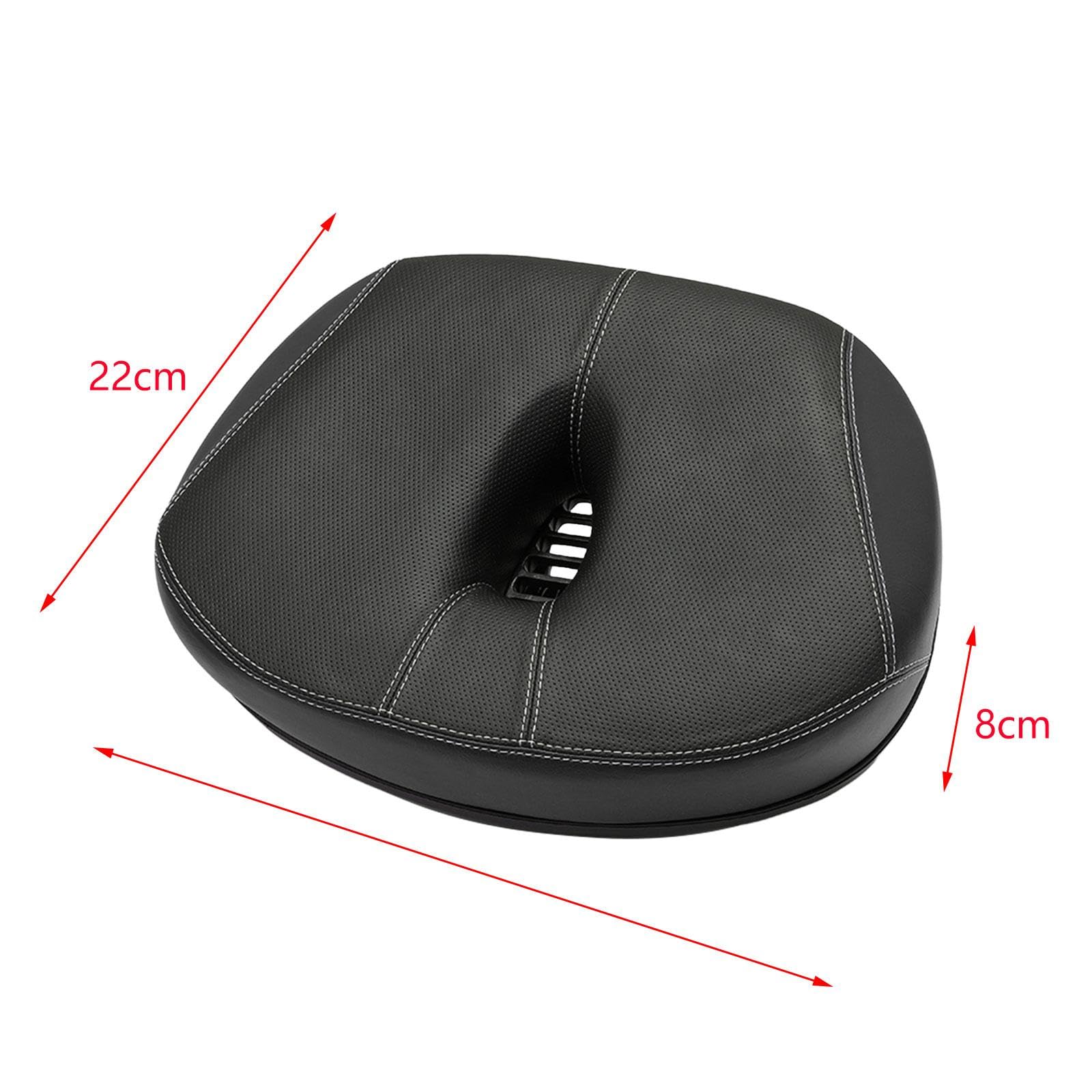 Perfeclan Coussin de siège de vélo Confortable, de vélo sans Nez pour siège de vélo Stationnaire, siège de vélo de Montagne, siège de vélo