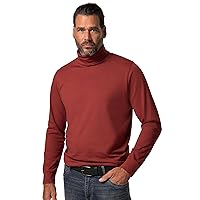 JP 1880 Maglia Basic JP1880 di Jersey con Maniche Lunghe e Collo da risvoltare