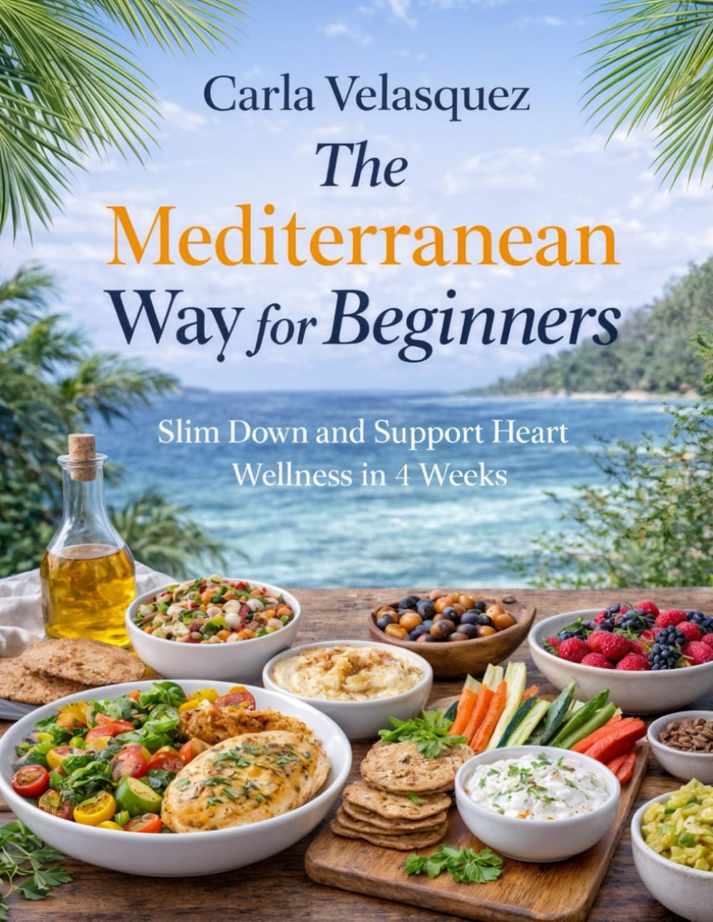 The Mediterranean Way for Beginners: Slim Down and Support Heart Wellness in 4 Weeks: A Practical Food Blueprint to Calm Inflammation, Curb Hunger, and Rebuild Healthy Eating Routines