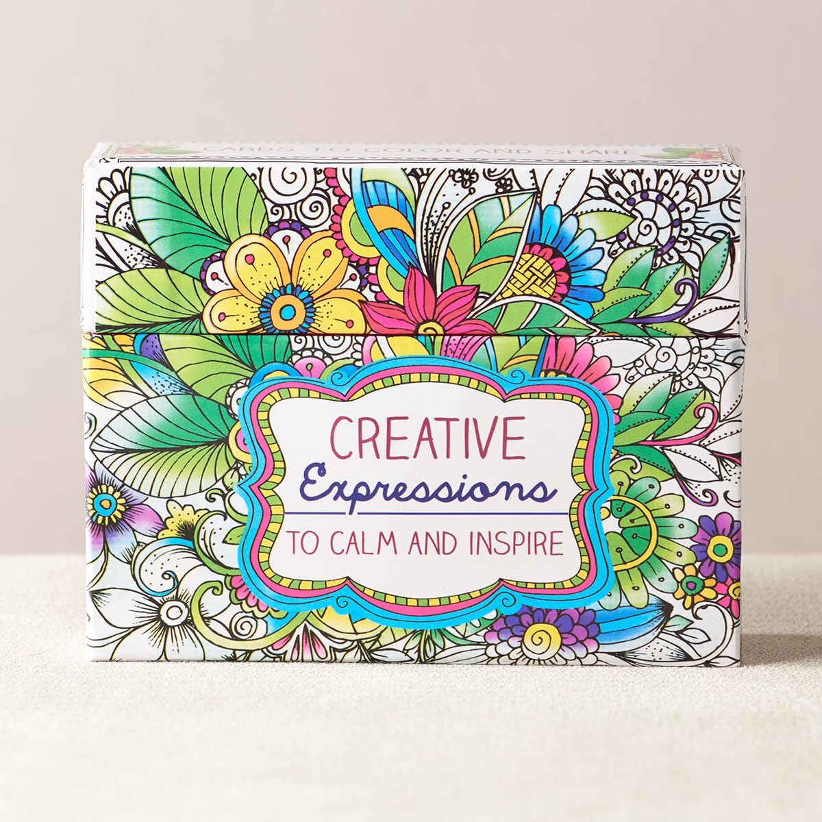 Creative Expressions to Calm and Inspire: Cards to Color and Share - Image 3