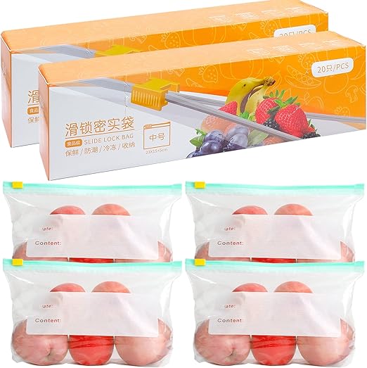 Stasher Sacchetto Per Alimenti Riutilizzabile In Silicone - Formato Snack Colore Menta - 4