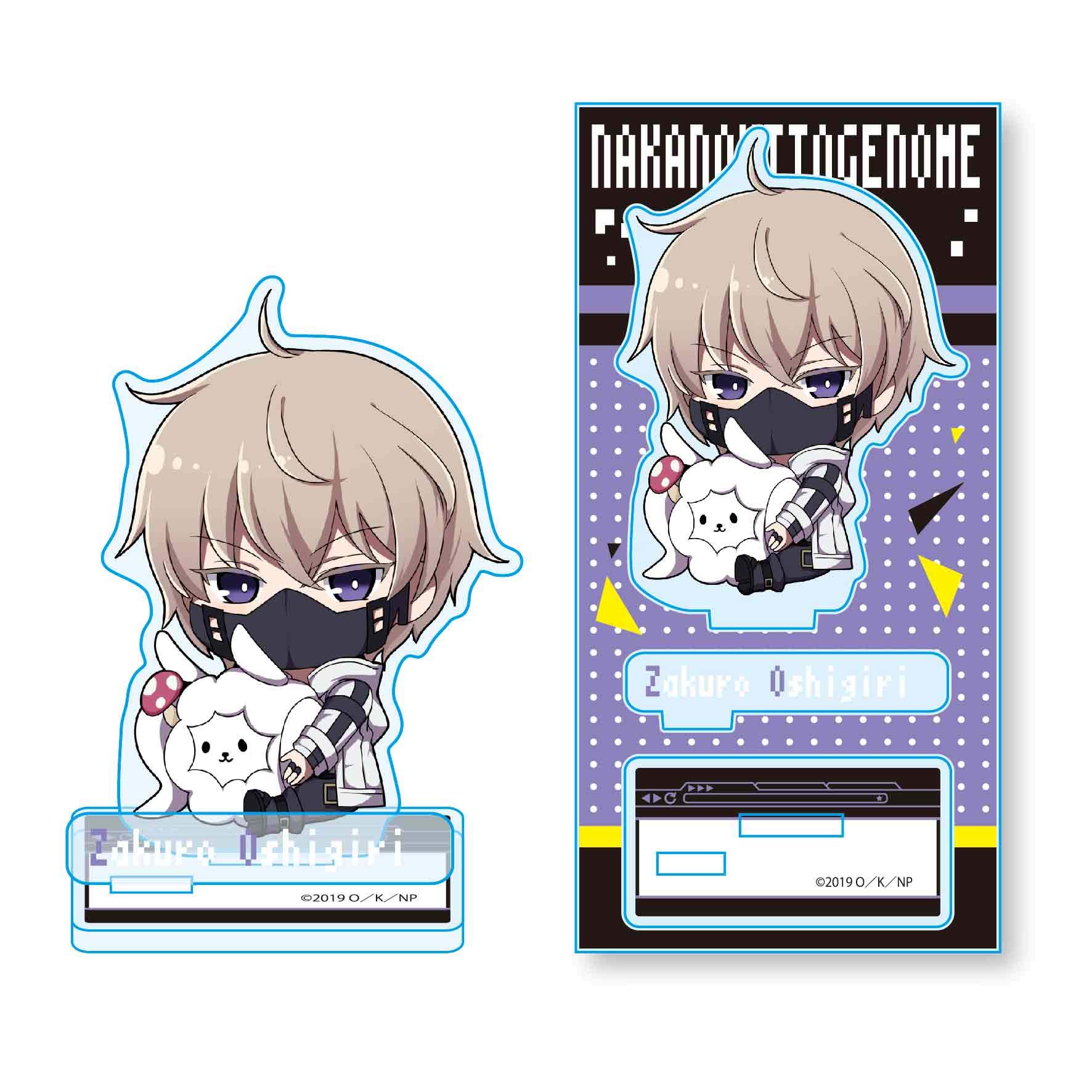 新品★ナカノヒトゲノム【忍霧ザクロ】ぎゅぎゅっとアクリルフィギュア キャラアクリルフィギュア 「ナカノヒトゲノム 【実況中】」 05