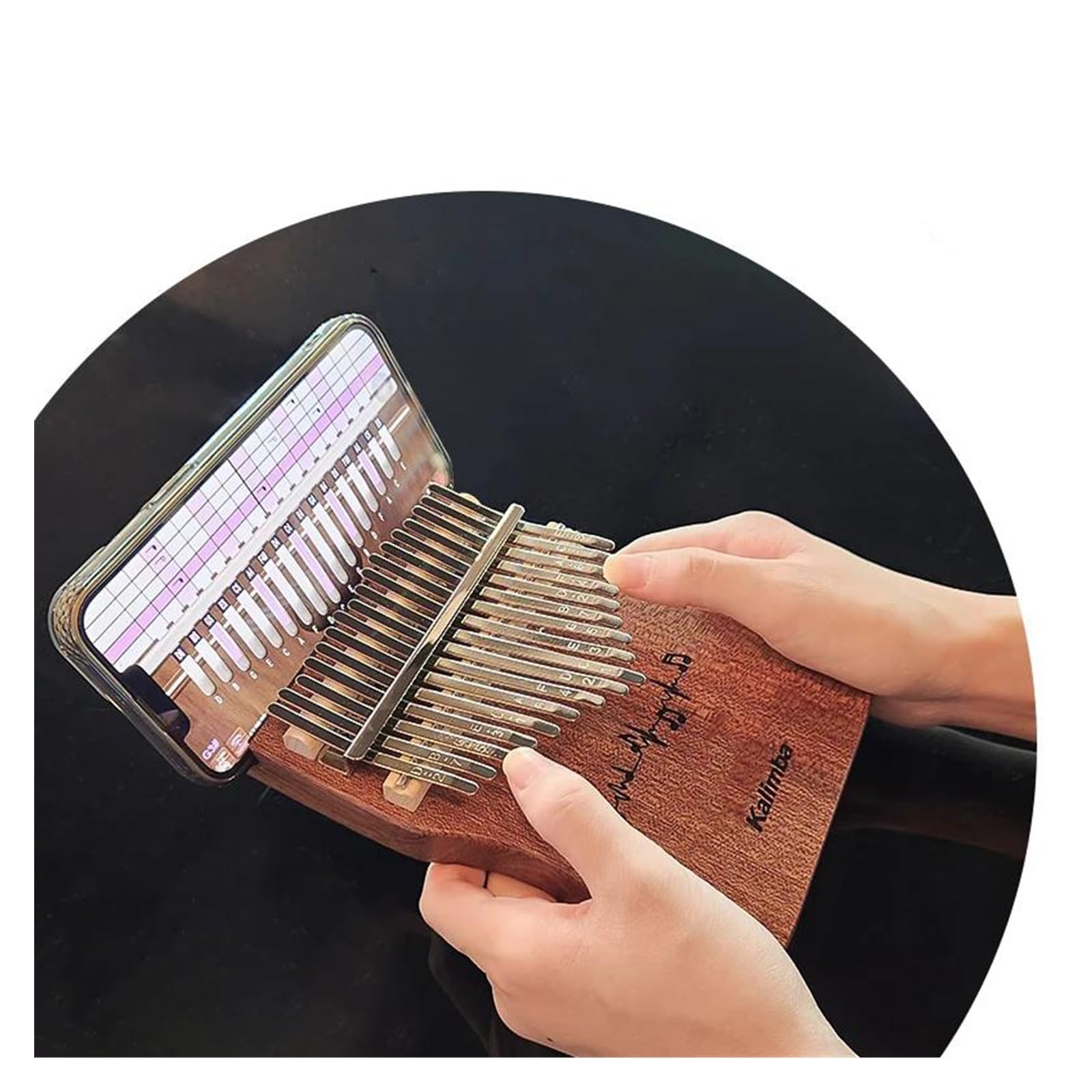 Una Kalimba Profesional De 17 Teclas Es Para Adultos Y Principiantes