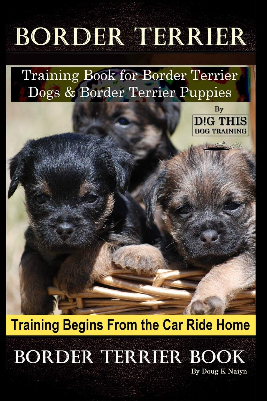 Border Terrier Training Book for Border Terrier Dogs & Border Terrier Puppies By D!G THIS DOG Training,Training Begins From the Car Ride Home, Border Terrier Book