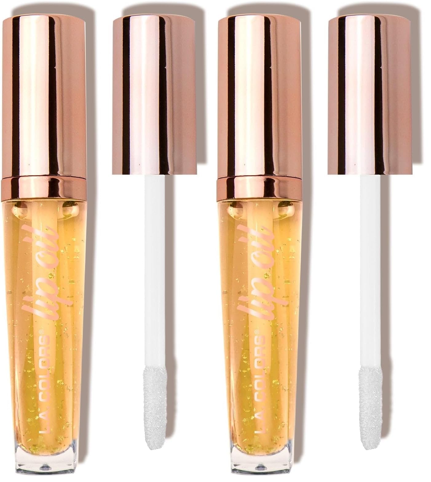 L.A. COLORS Lip Oil, Hunnybun (Vanilla Scented) CLG442 (Pack of 2) Hunnybun 0.92 Fl Oz (Pack of 2)