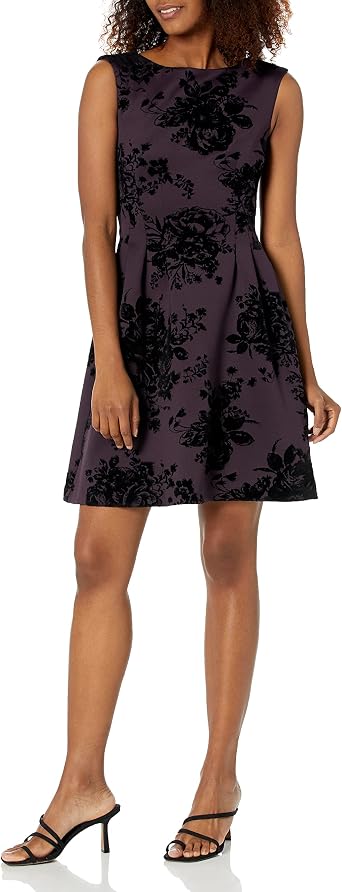 Vince Camuto Womens Formal Stretch Printed DressDress