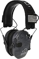Walker's Razor Patriot Electronic Earmuffs Kryptek Camo - Slim Low-Profile Shooting Hearing Protection NRR 23dB