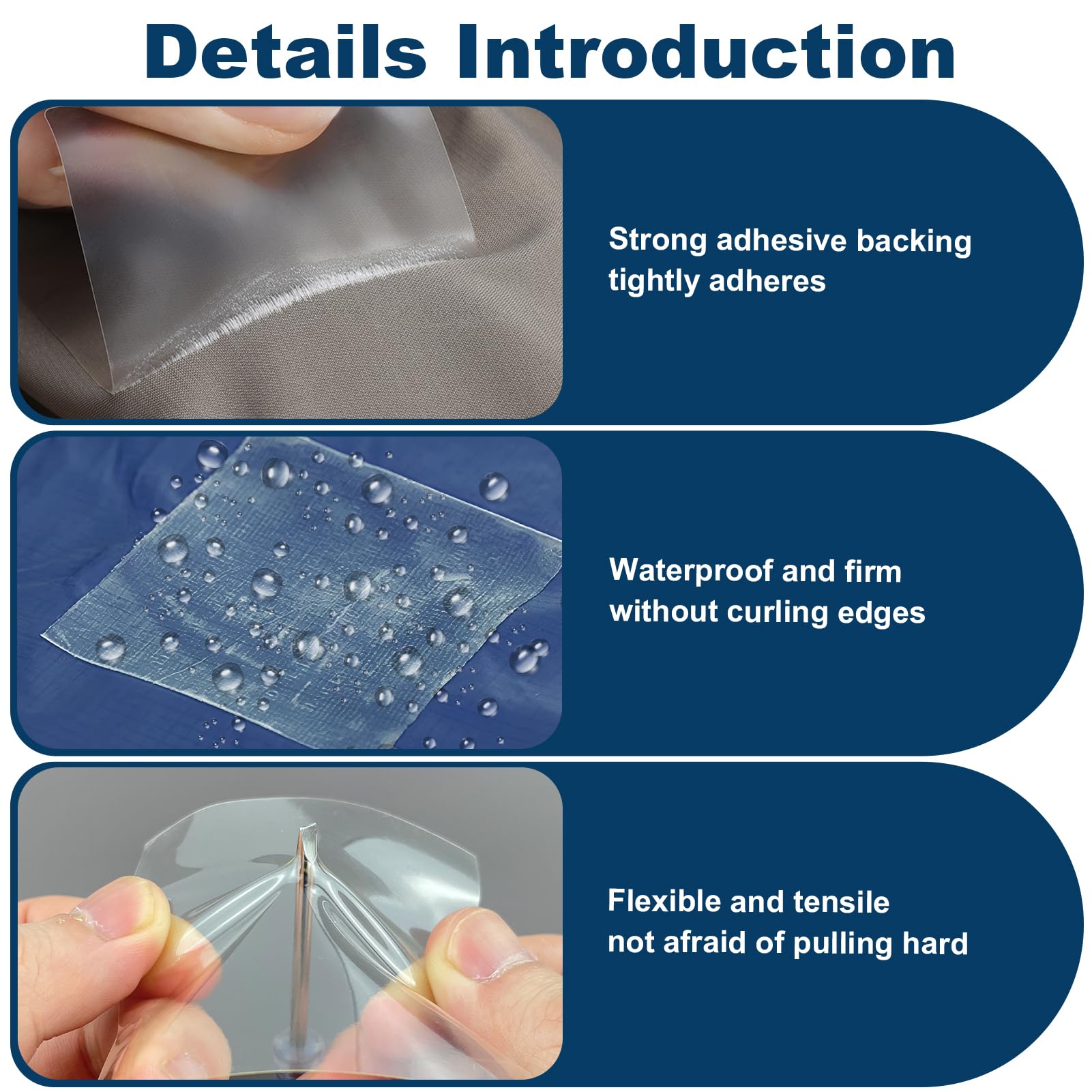 Kit de Réparation TPU – Patchs pour Chambres à Air TPU