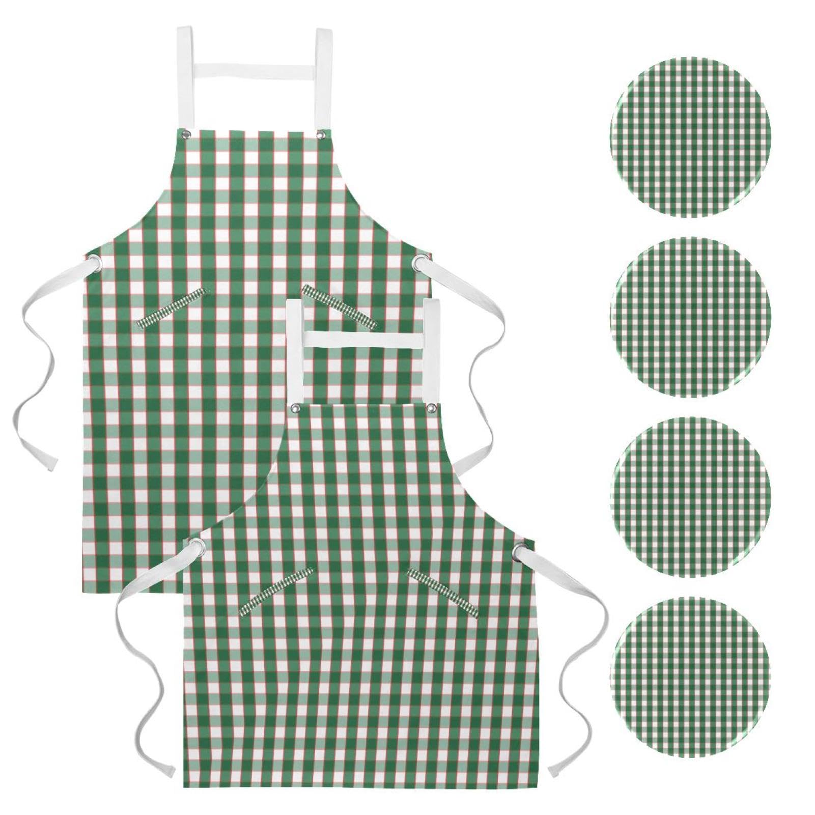 Tablier de cuisine lot de 2 anti-taches pour le travail en restaurant et bistrot bar - 7